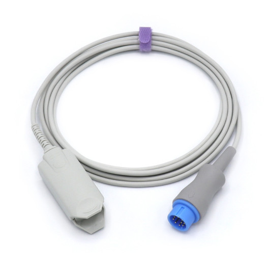 9Pin SpO2 Sensor Probe Cable 3M For Biolight Q3 Q5 Q7 A2 A3 A5 A6 A8 V6 Monitor