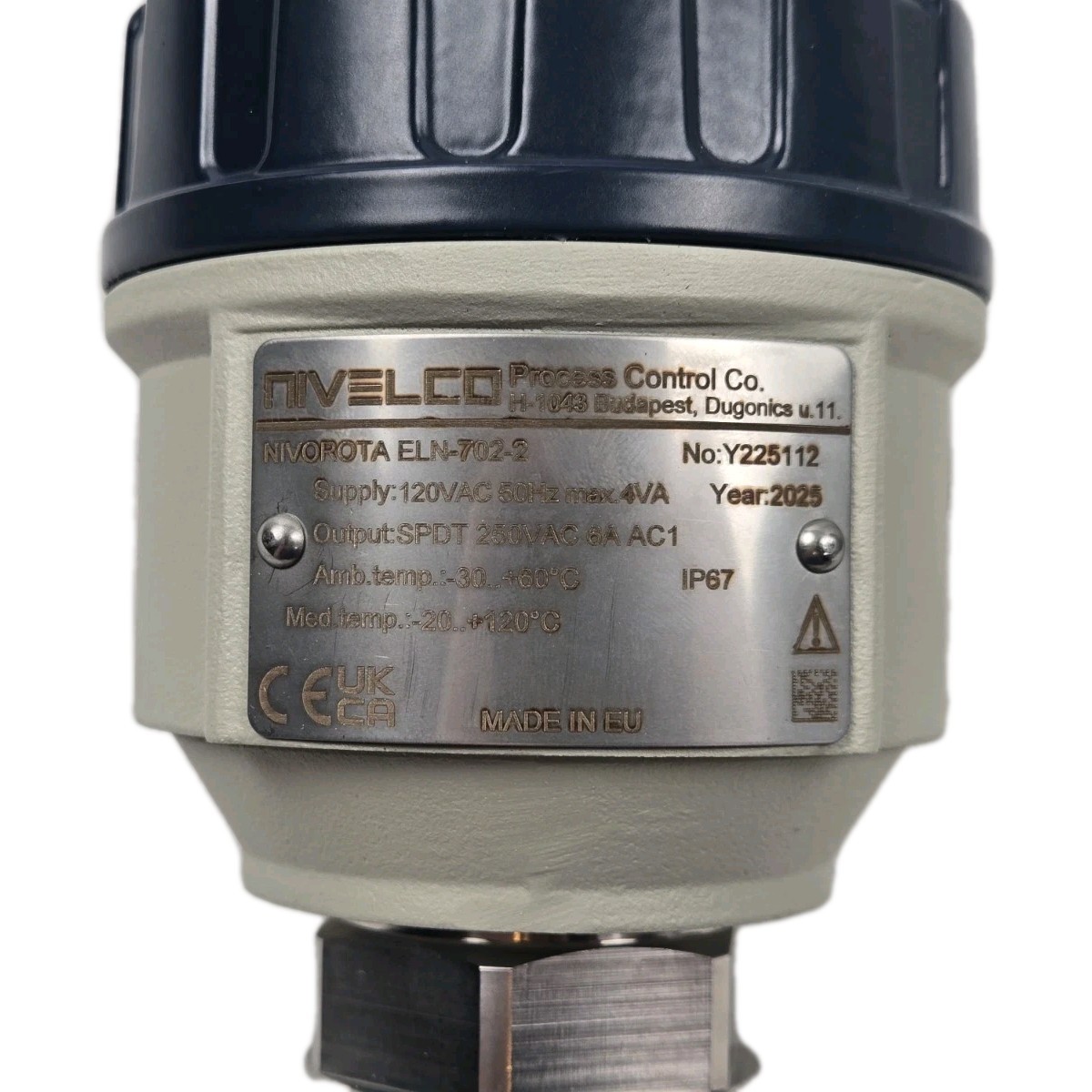 NIVELCO NIVOROTA ELN-702-2 / ELN7022M / 79710 Rotary Paddle Level Switch SEALED
