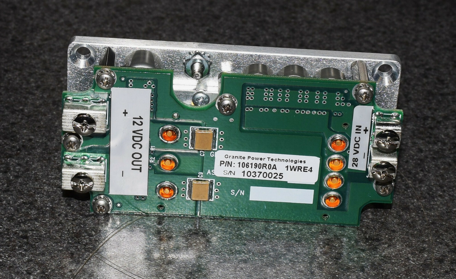 VICOR MICRO VIPAC V28C12C100 BN 24V TO 12V DC DC STEP DOWN POWER CONVERTER 8 AMP
