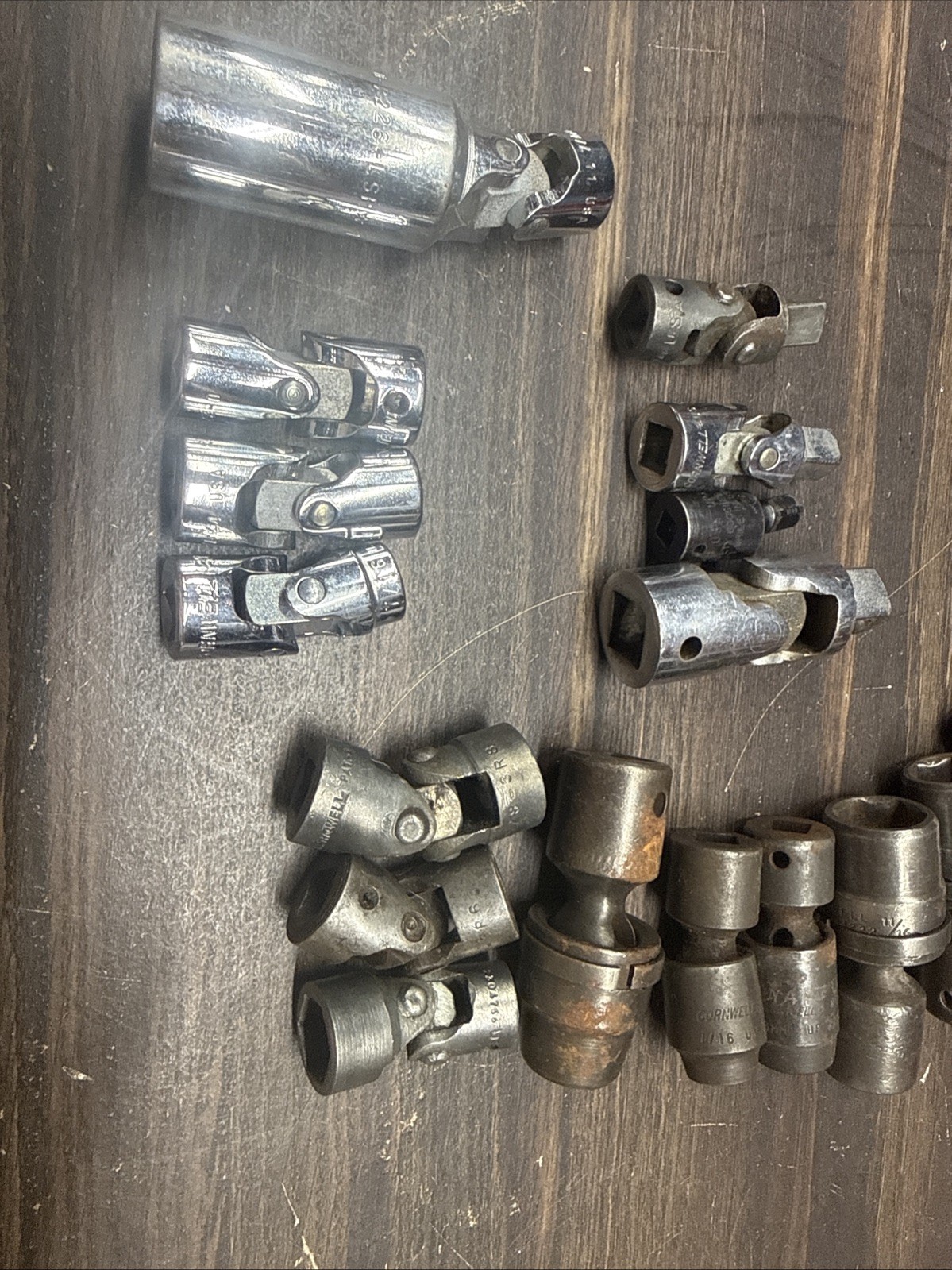 Cornwell Tools 17 piece Swivel Socket Lot