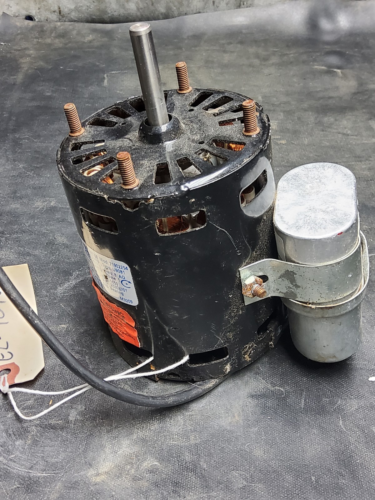 Fasco Type U90B1 fan motor 1/15 Horsepower