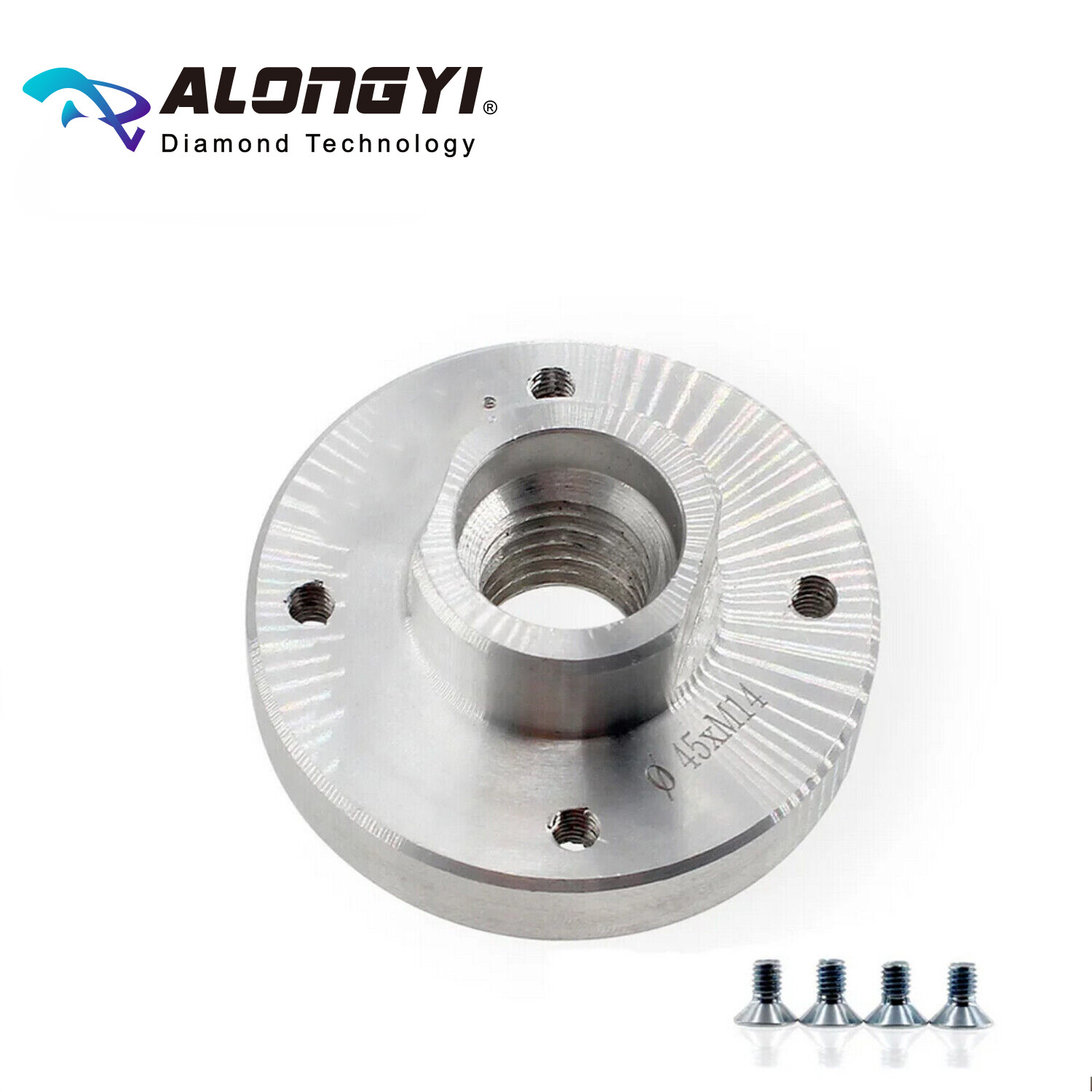 Flush Mount Adapter M14 Flange Diamond Saw Balde Arbor Adaptor 2-Pcs