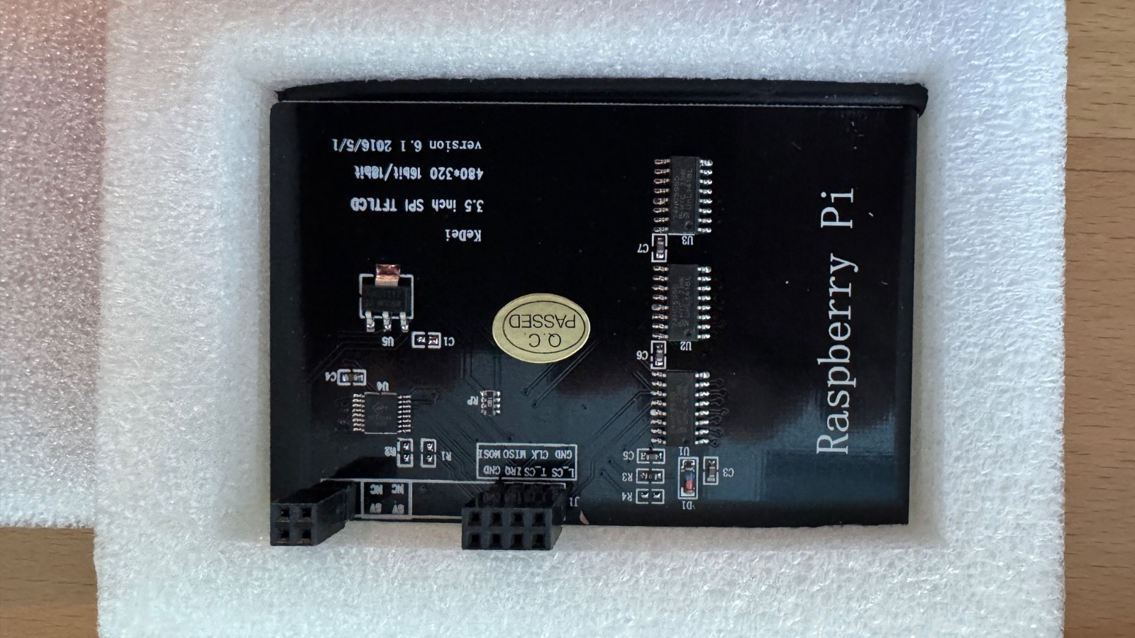 OSOYOO 3.5″ SPI TFT LCD Touch Screen Raspberry Pi 2 3 Model B GPIO 320×480 New