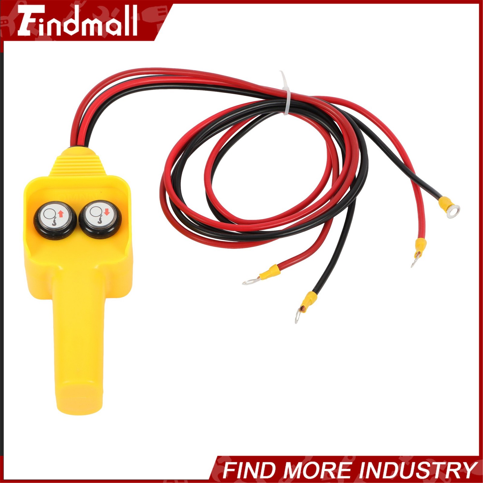 Findmall 3500lbs Electric Winch 12VDC/1.5HP with 3/16in x 39ft Synthetic Rope