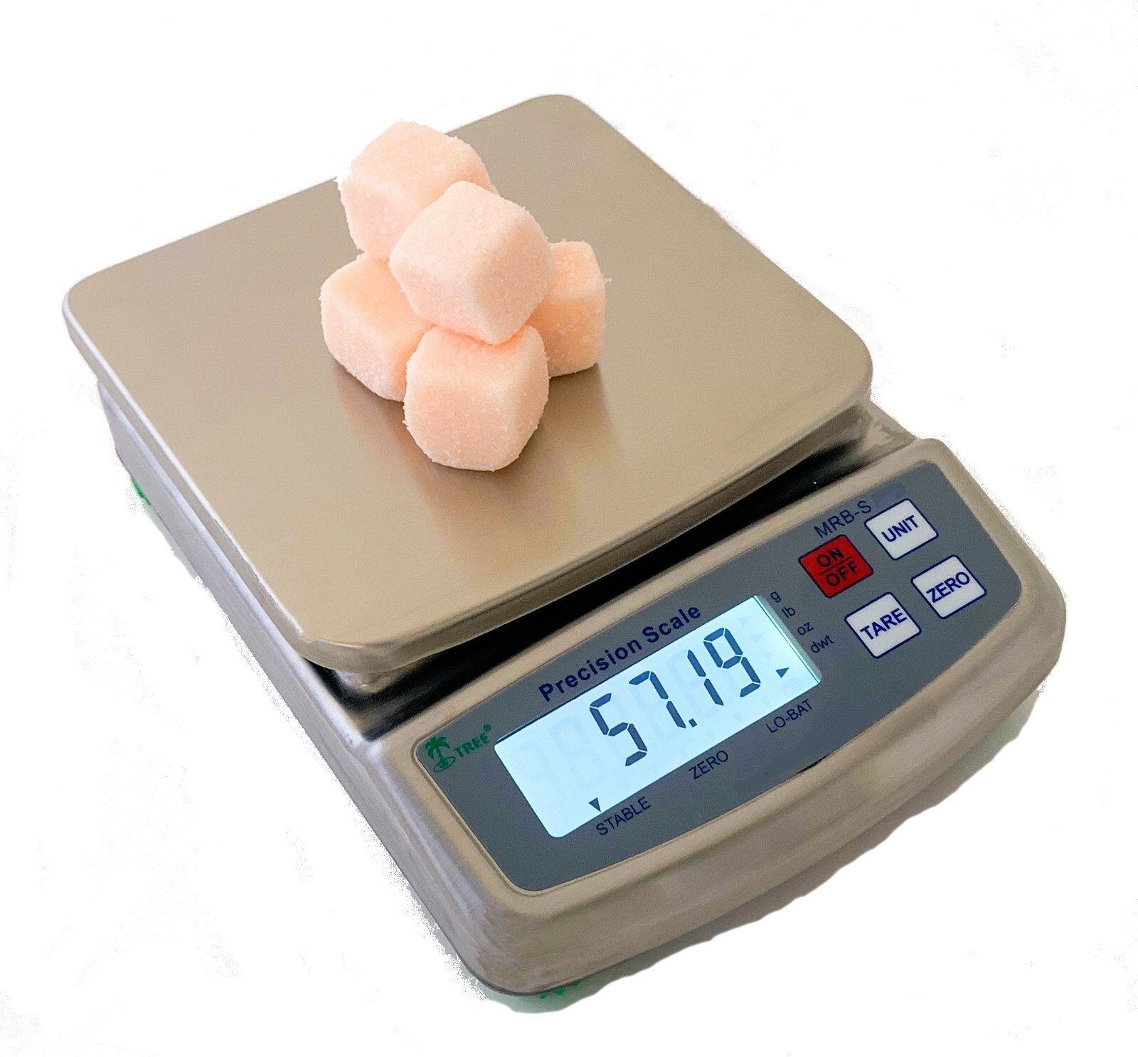 Tree MRB-S-512 Portable Stainless Bench Scale Balance 510g x 0.01 Gram w/ AC