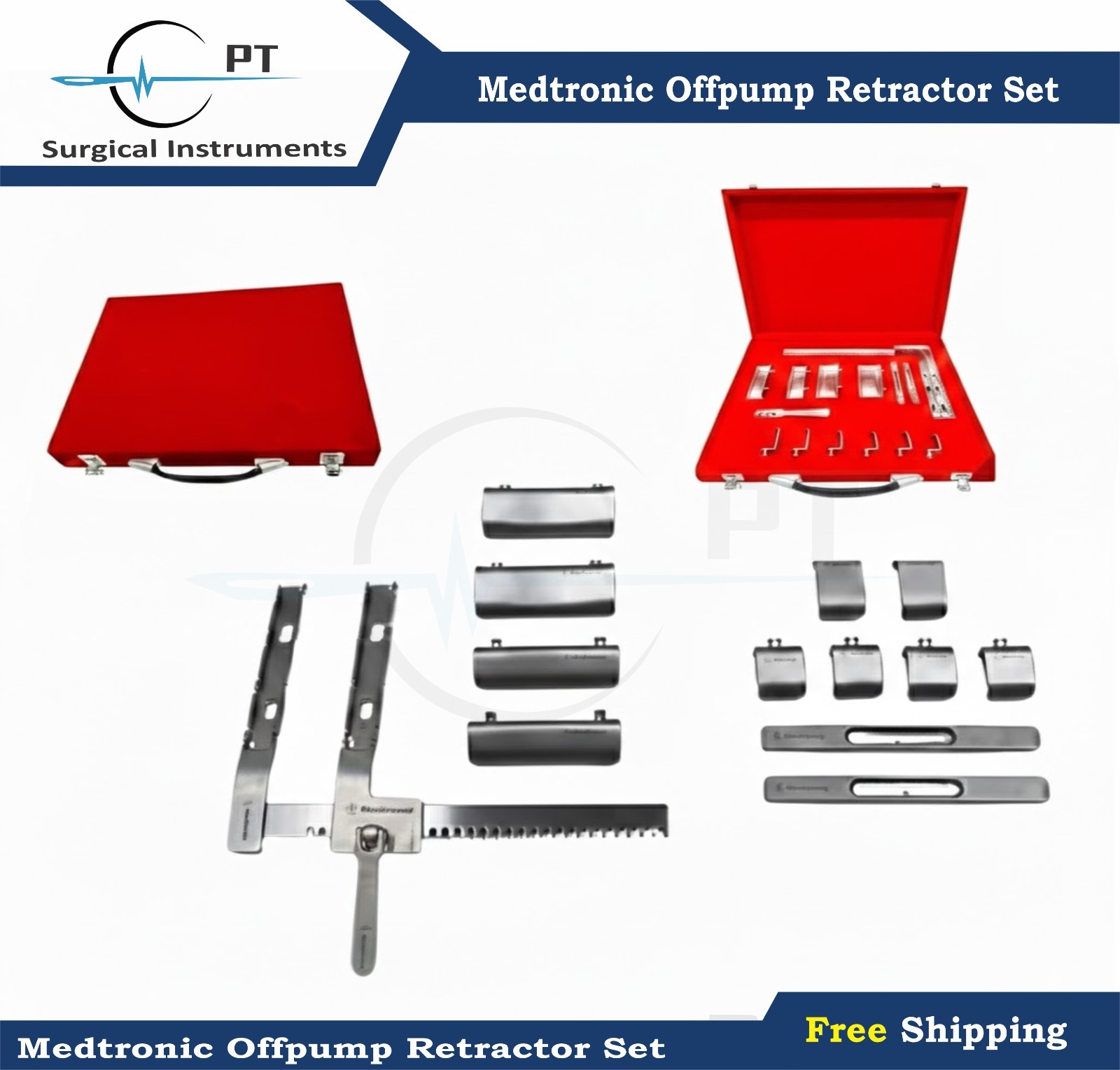 Medtronic Off PumpRetractor System Set Cardiac CABG Premium Sternotomy
