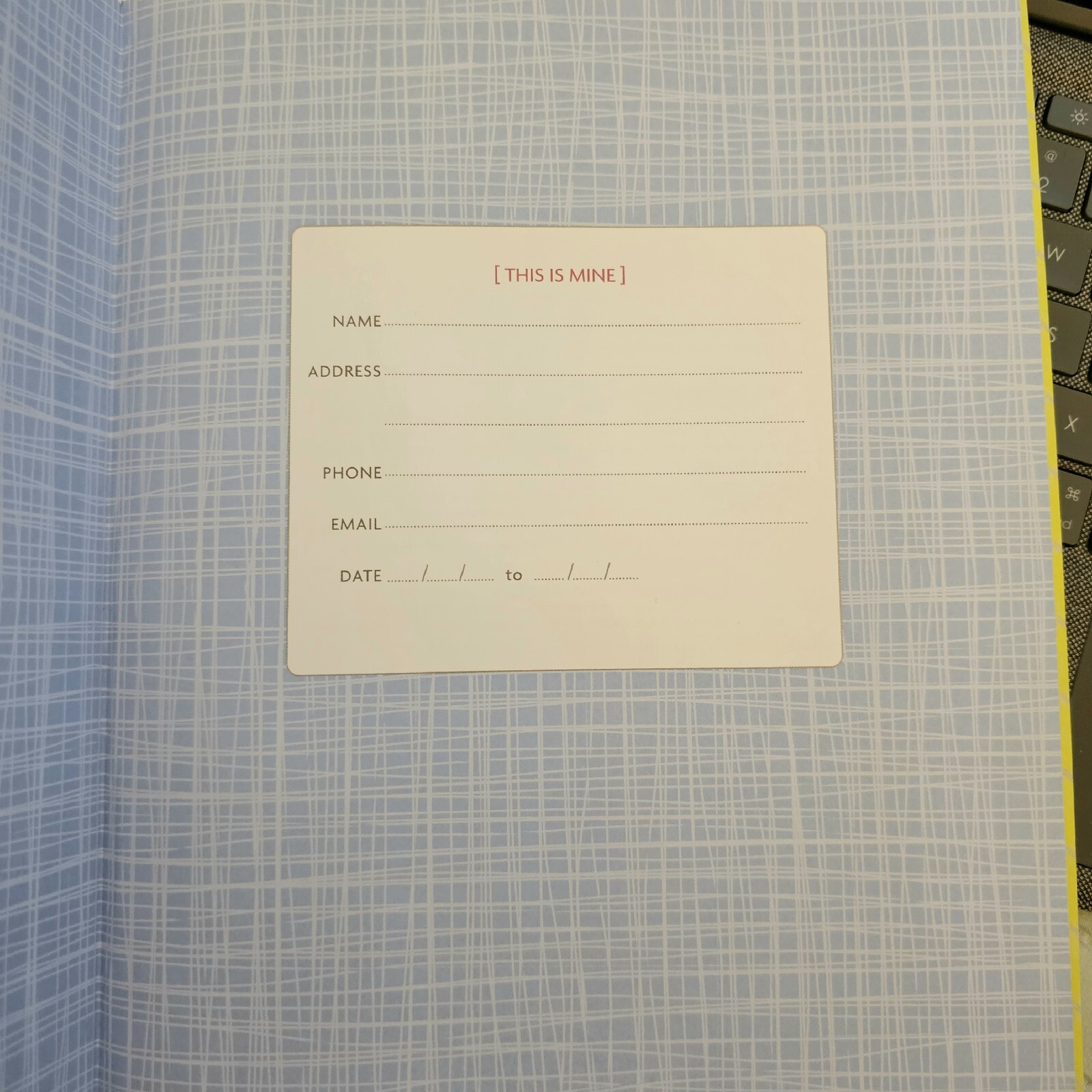Fitlosophy Blue Six Month Undated Planner Journal 8″×10″ 192 Pgs Soft Bound PU