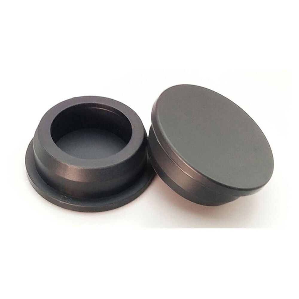 Black Rubber Plugs Dia 15.5-201.5mm Silicone Soft Stopper Sealing Cap Dust-Proof