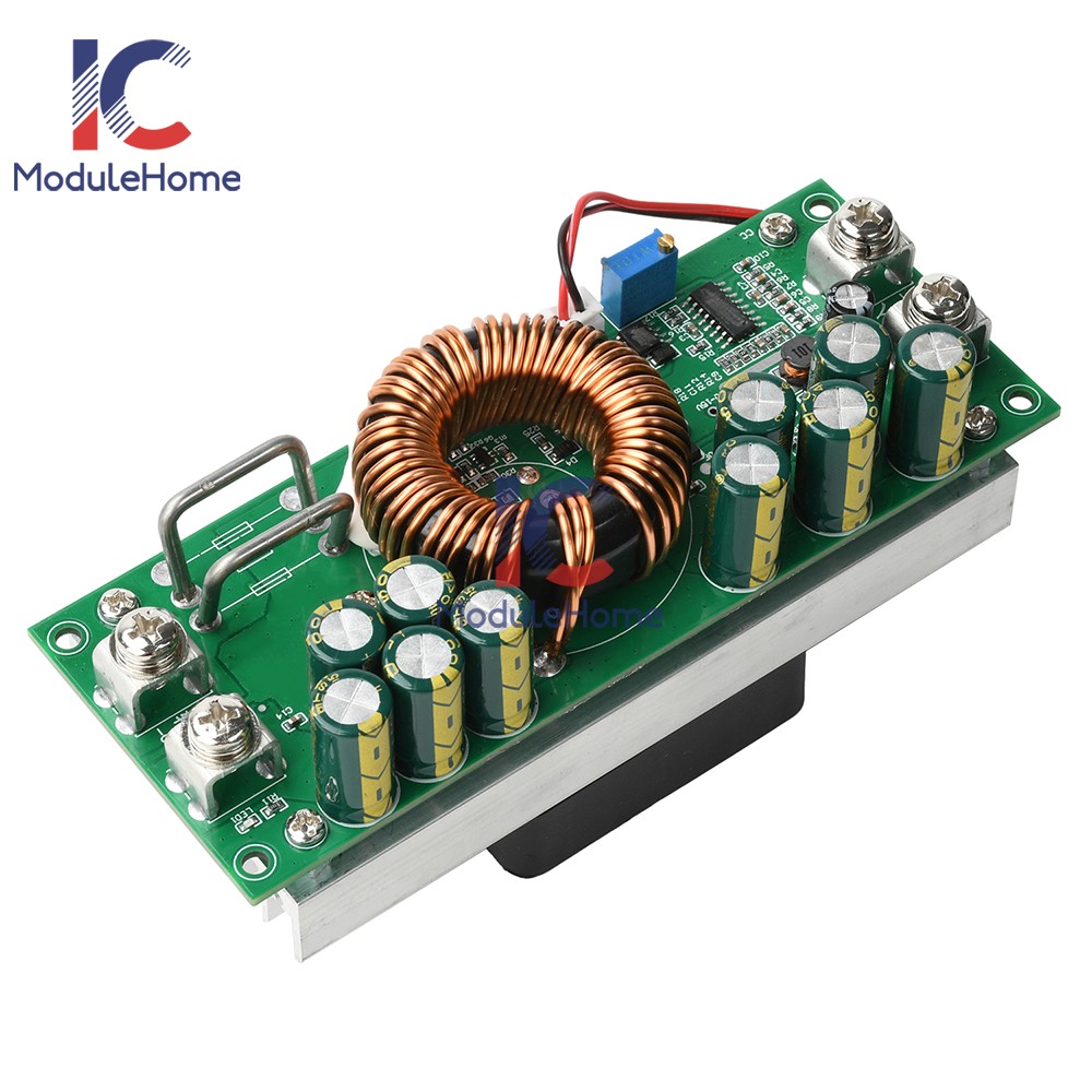 1200W 30A 1500W 50A Adjustable DC-DC Step-down Buck Power Supply Module