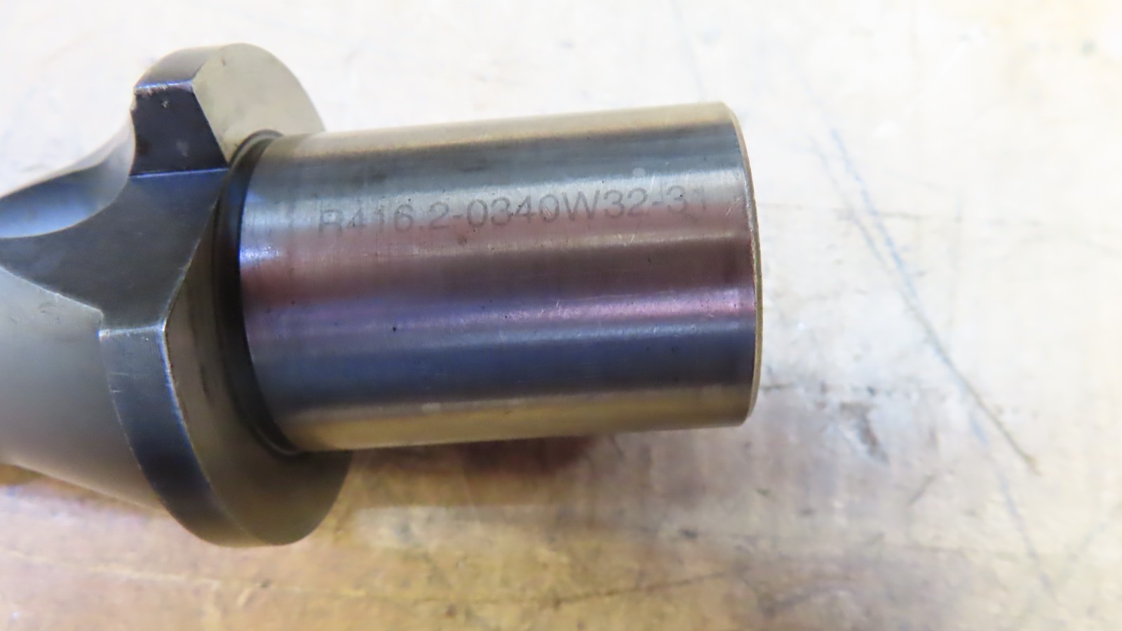 Sandvik RA416.2-0340W32-31 U-Drill 34mm 3XD coolant thru indexable drill body