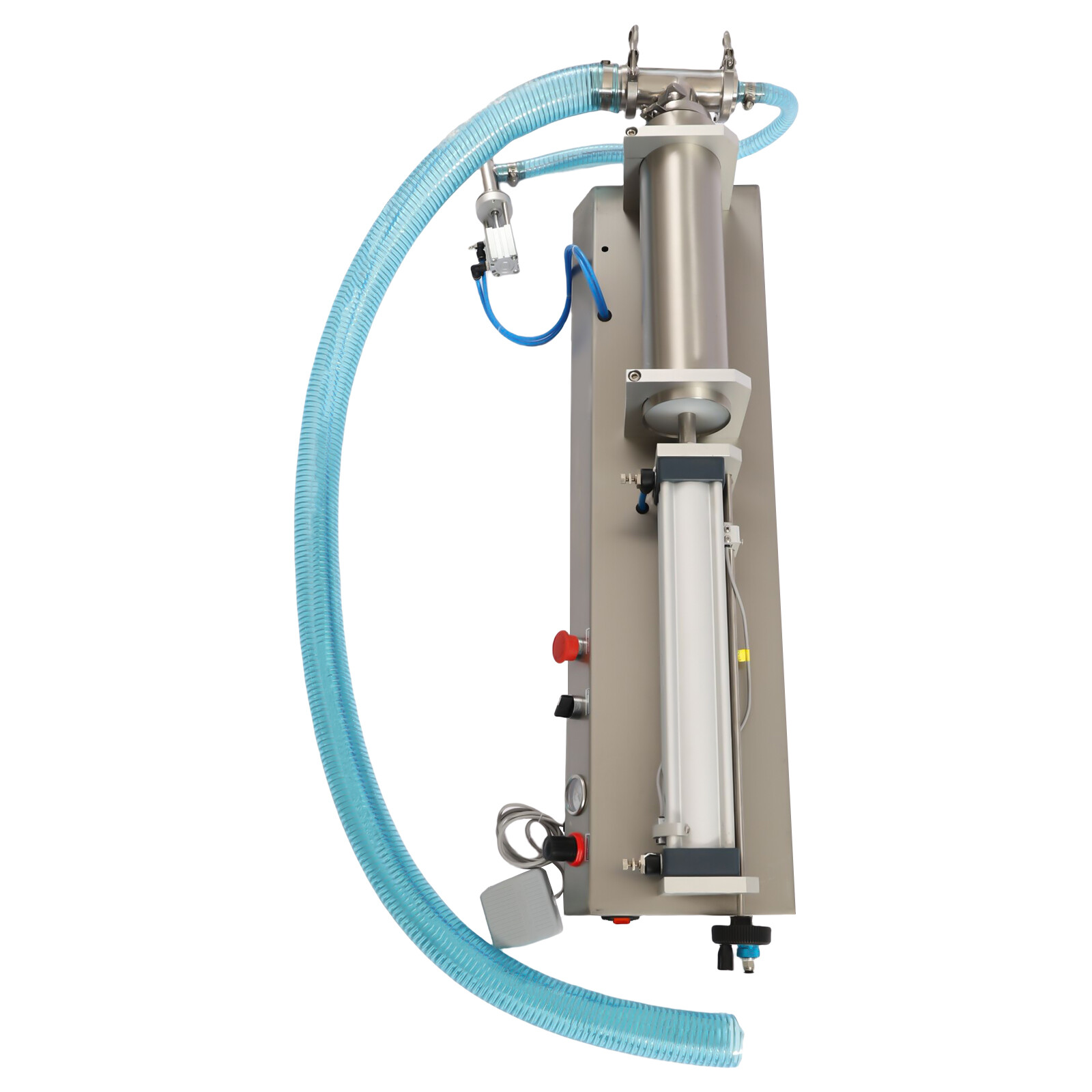 Pneumatic Horizontal Liquid Filling Machine Piston Pneumatic Filler 300ml-2500ml