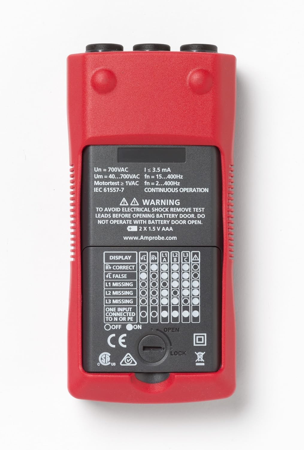 Motor Rotation Tester – CAT IV 600V