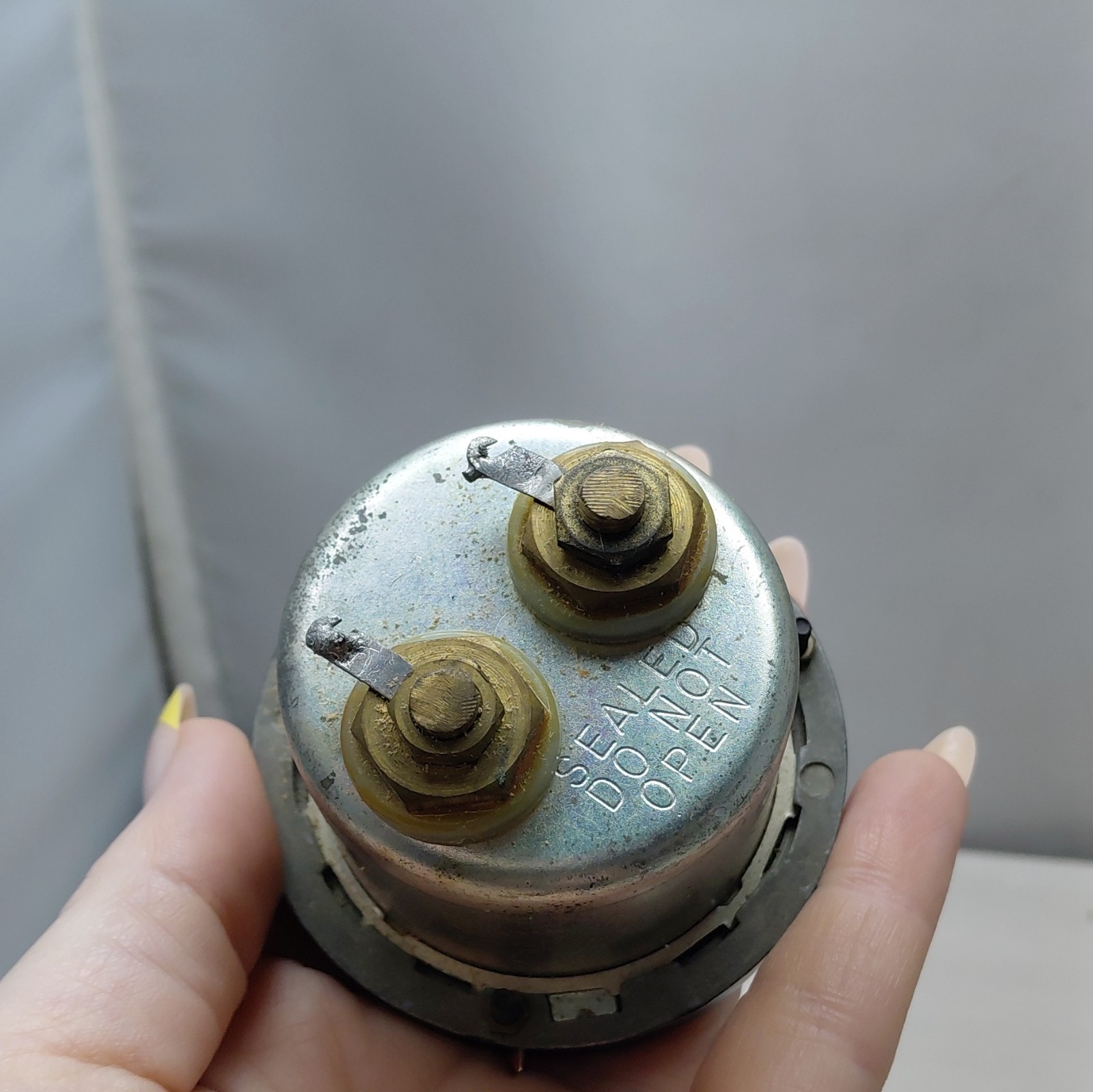 Wacline 20148 Model ADD Null Indicator Analog Panel Meter 50-0-50uA 1500Ω