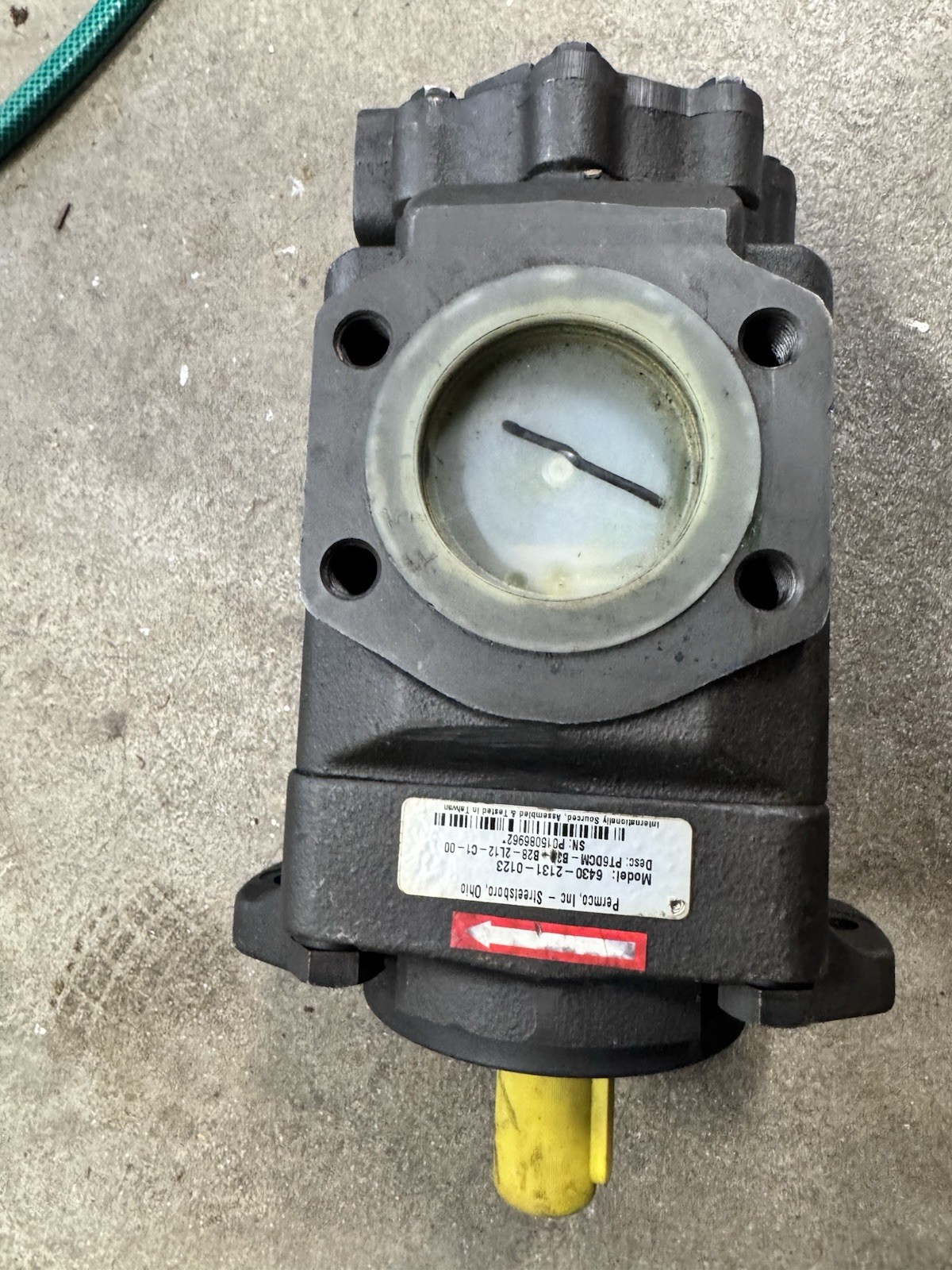 Permco, Inc. Hydraulic Pump Model #6430-2131-0123