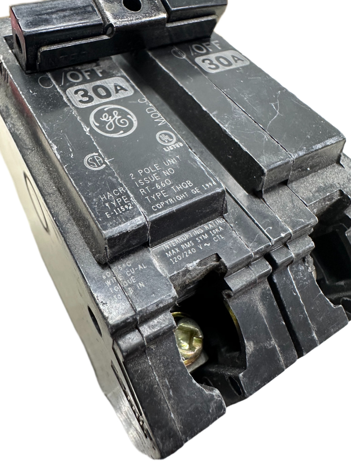 General Electric THQB2130 30A 240V Bolt-On Circuit Breaker 🔥 Fast Shipping 🔥
