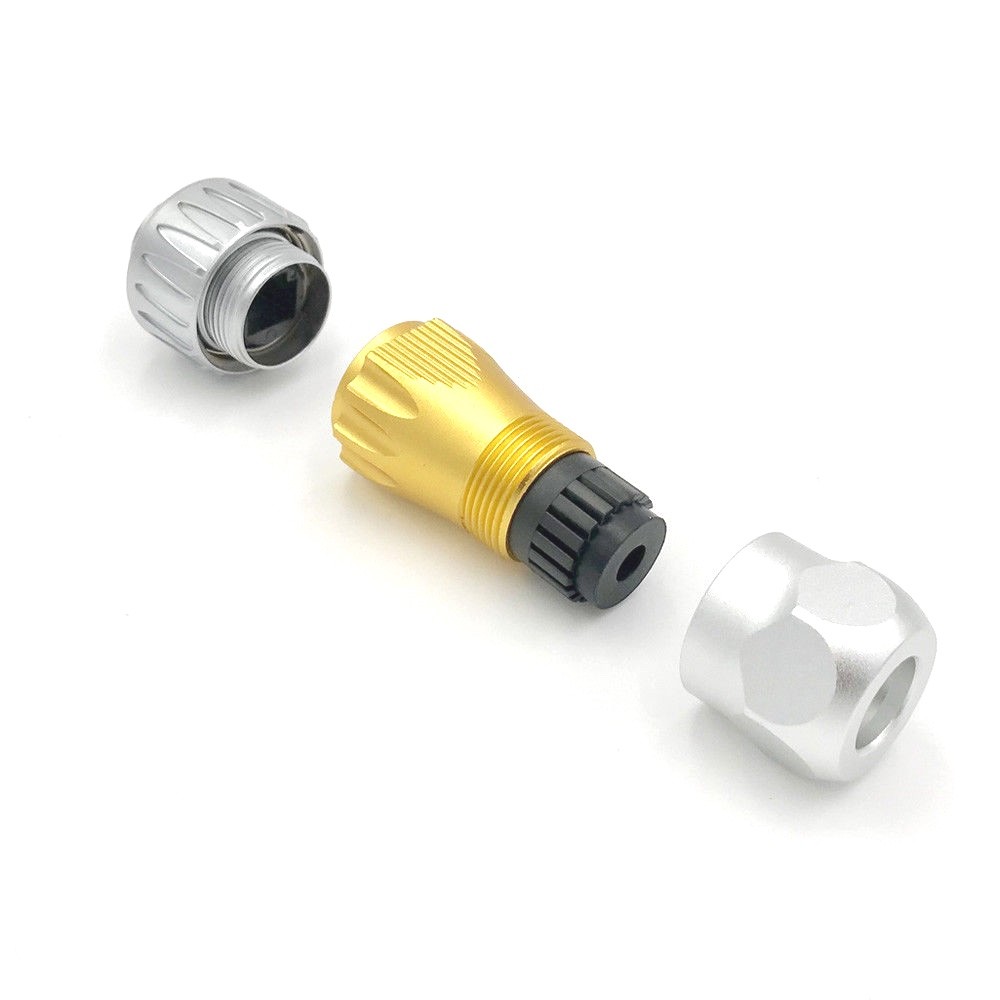 Ethernet Circular Connector RJ45 Plug & Socket Outdoor Waterproof IP67 Metal