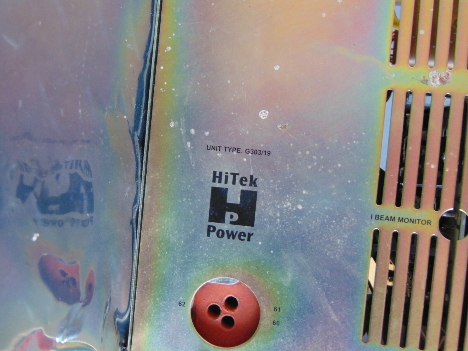 HITEK G303/19 POWER SUPPLY