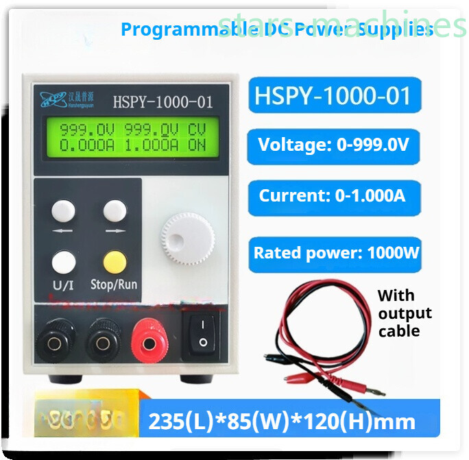 With Communication 1000V 1A Power Supply Hspy-1000-01 Programmable Power Supply