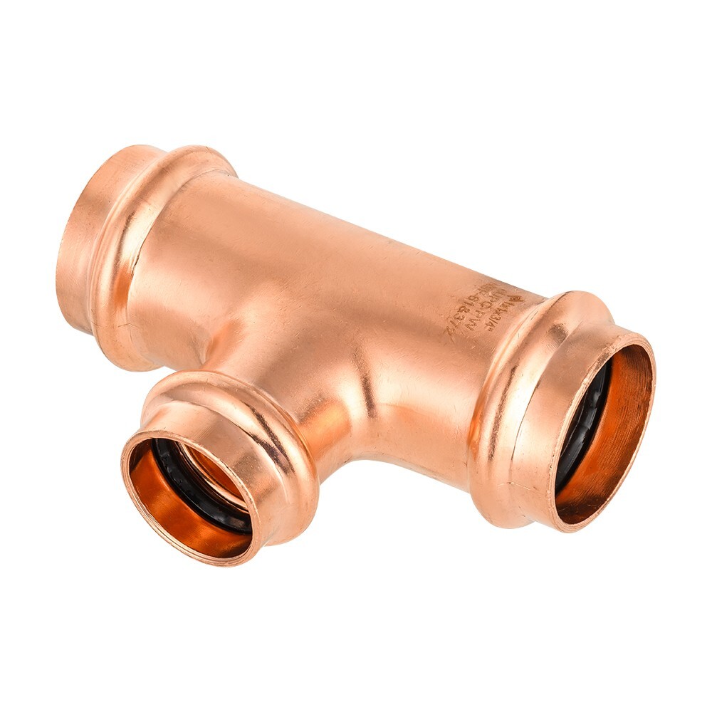 5 PCS EFIELD 1″ X 1″ X 3/4″ Press Fit Tee Copper Fittings, Lead Free