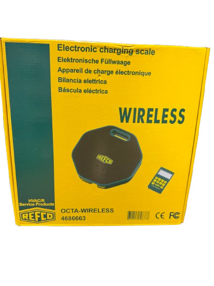Refco Octa-Wireless Digital Charging Scale, missing wireless screen 4686663