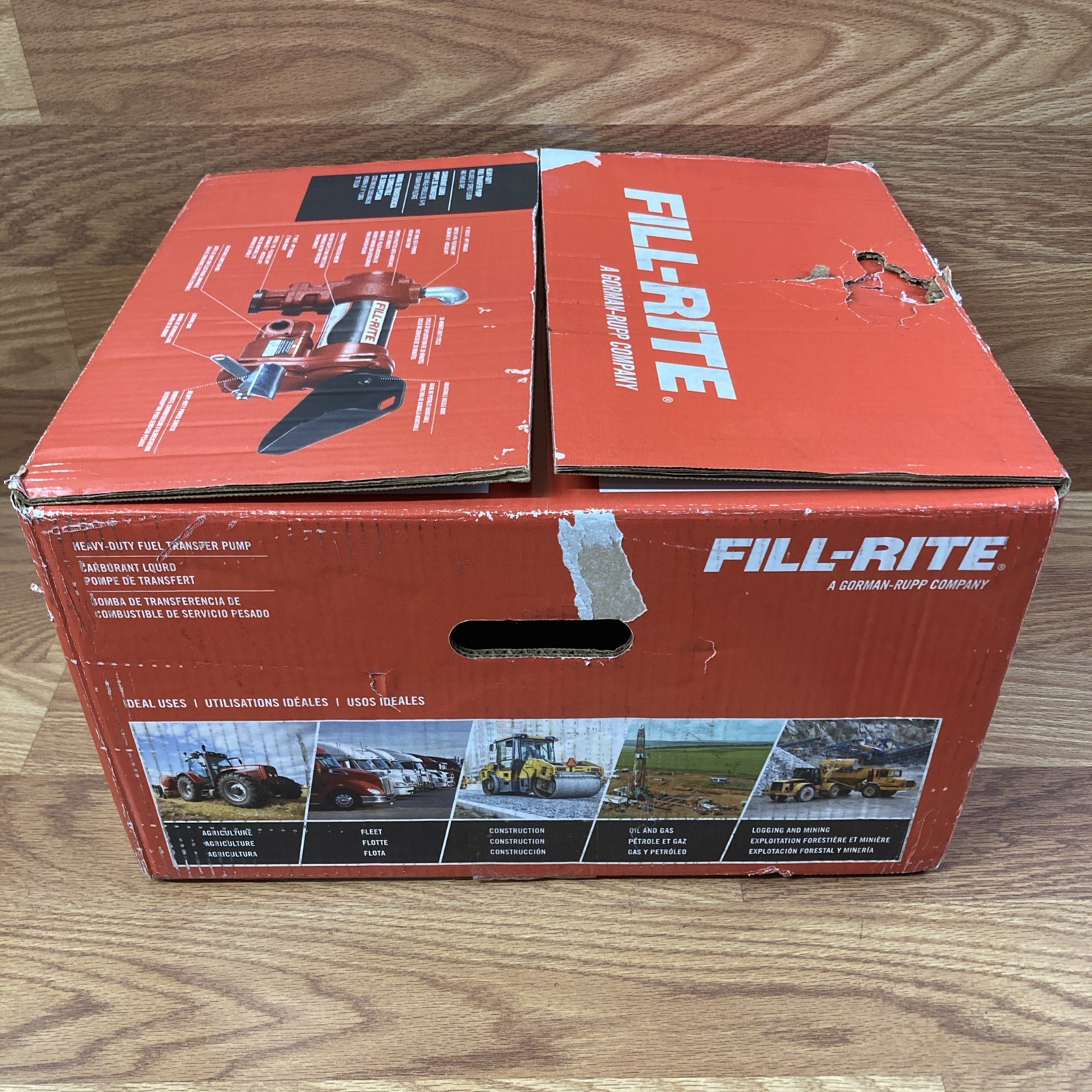 Fill-Rite FR610HA Fuel Transfer Pump 115V AC 15 GPM Max. Flow Rate 1/6 HP