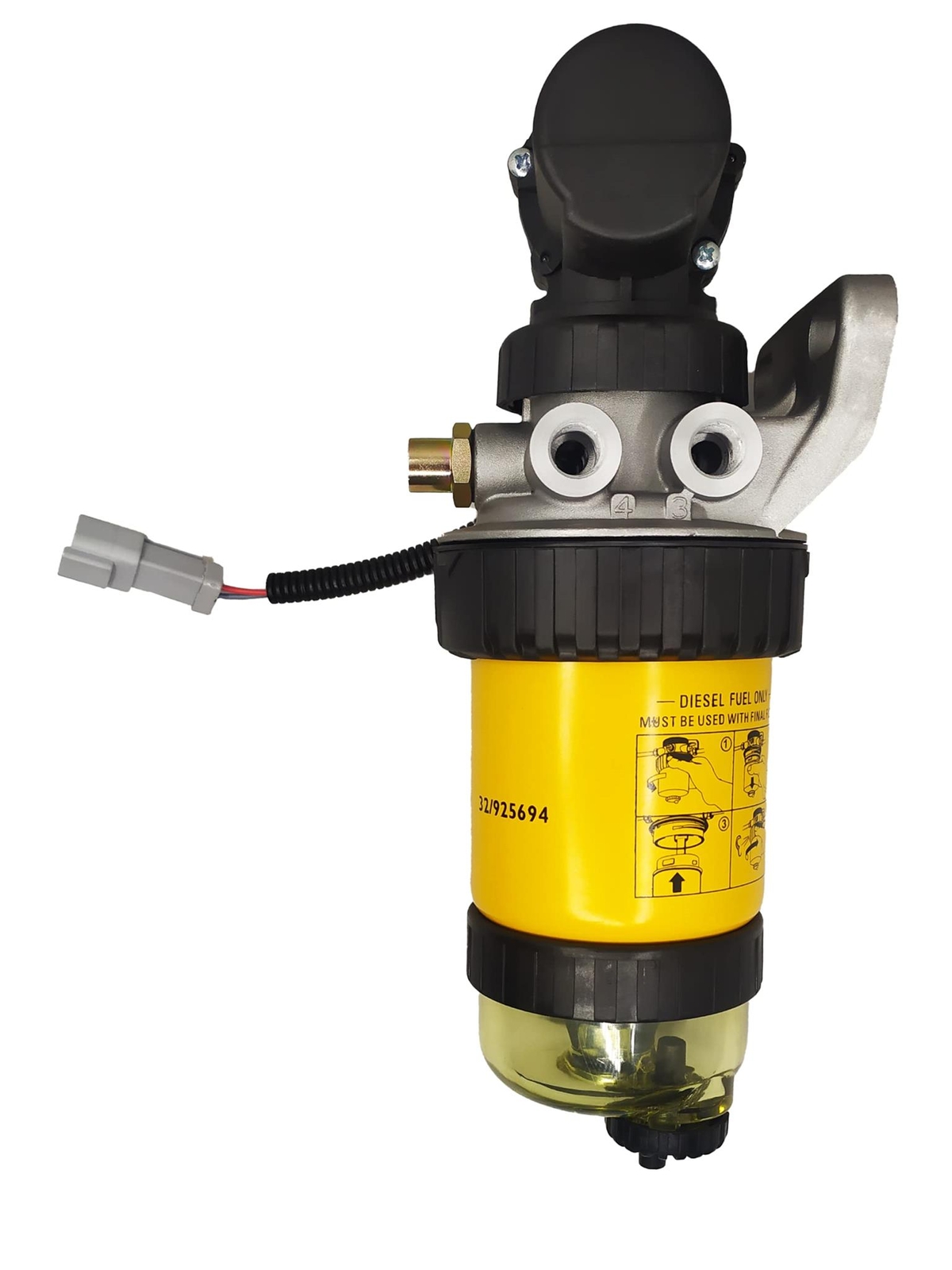 JCB DieselMax Fuel Pump and Fuel Filter 444 CAT 422E 428D 428E 432D Loader 248B