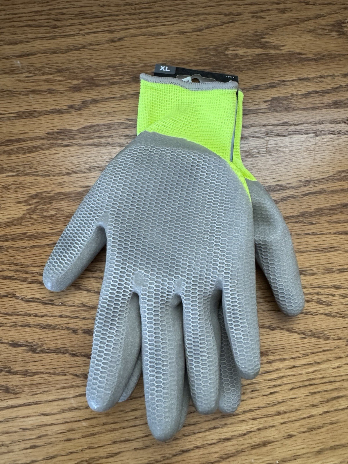 Grease Monkey Latex Coated Honeycomb Grip Work Gloves Extra Large XL Protective