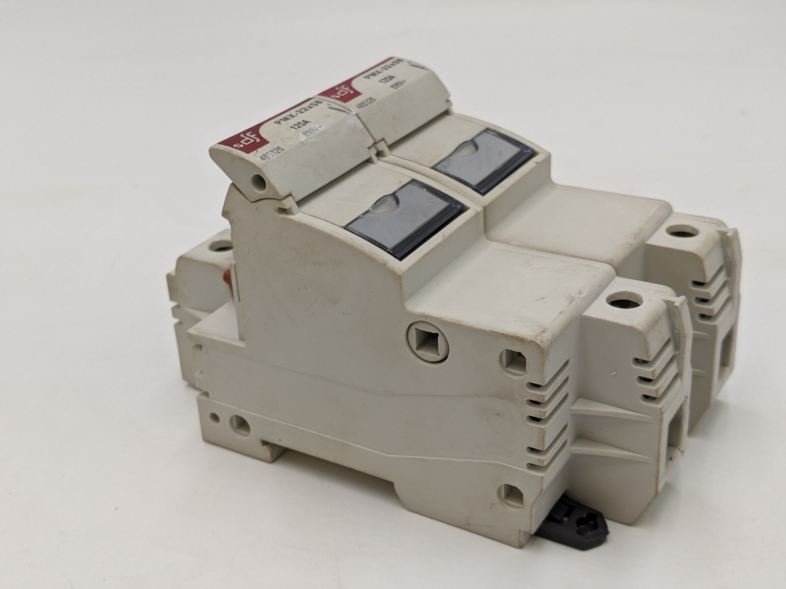 DF PMX-22×58 Fuse Holder 125A 690V 2P 125 Amp 690 Volt 2 Pole Din Rail