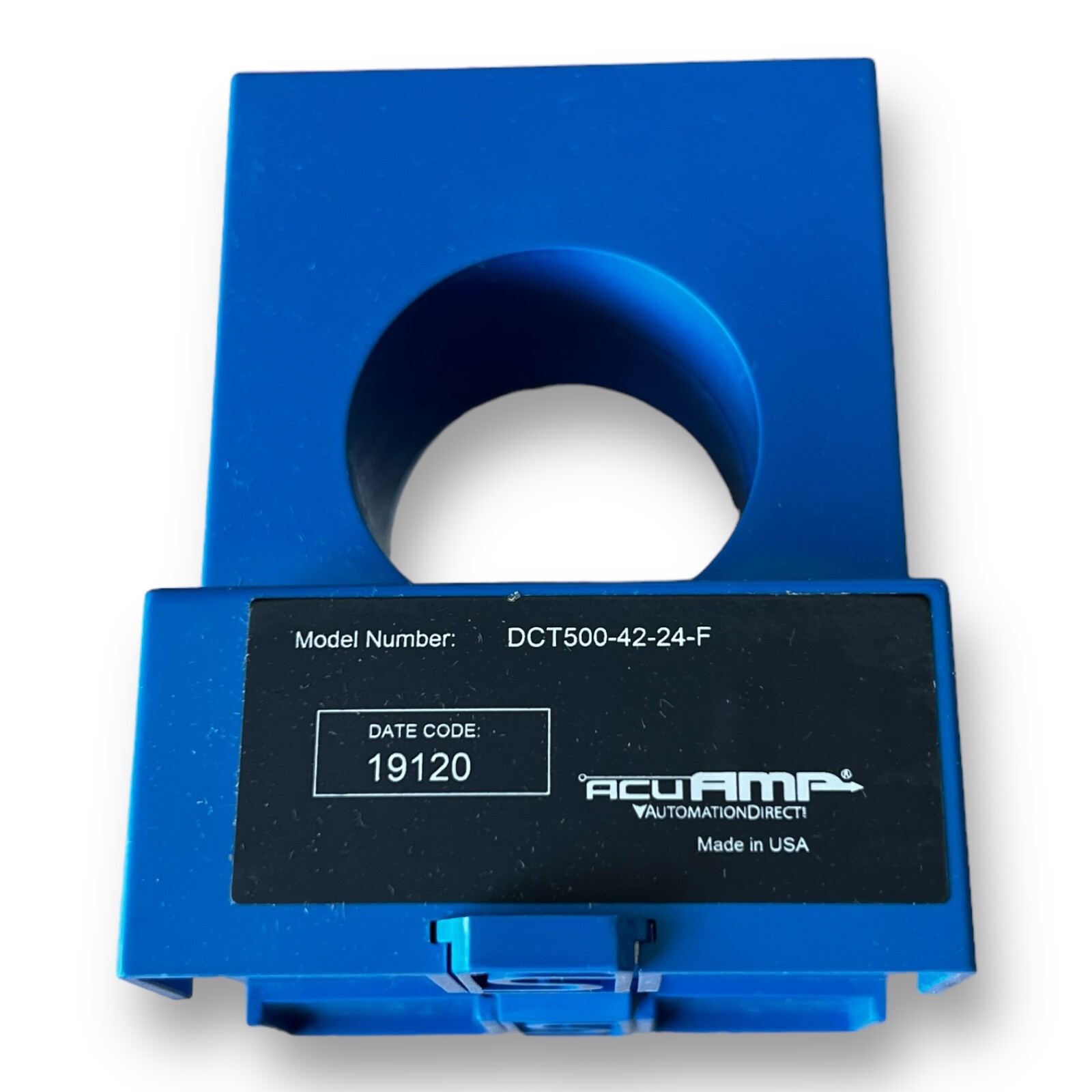 AcuAMP DCT500-42-24-F DC Current Transducer, 500A range, 4-20mA output – USA