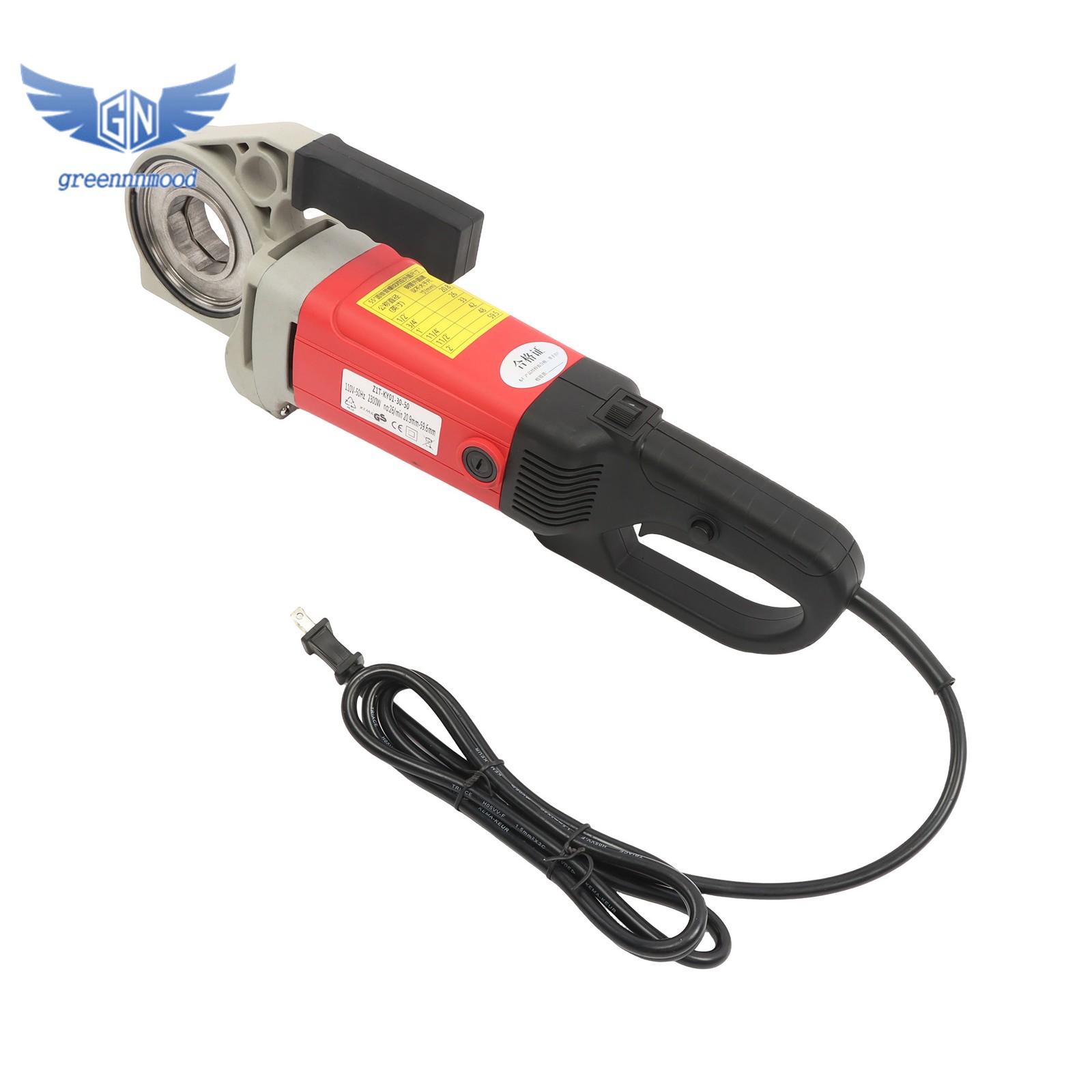 Electric Pipe Threader, 2300W Pipe Threading Machine with 4 Dies 1/2″ – 1 1/4″