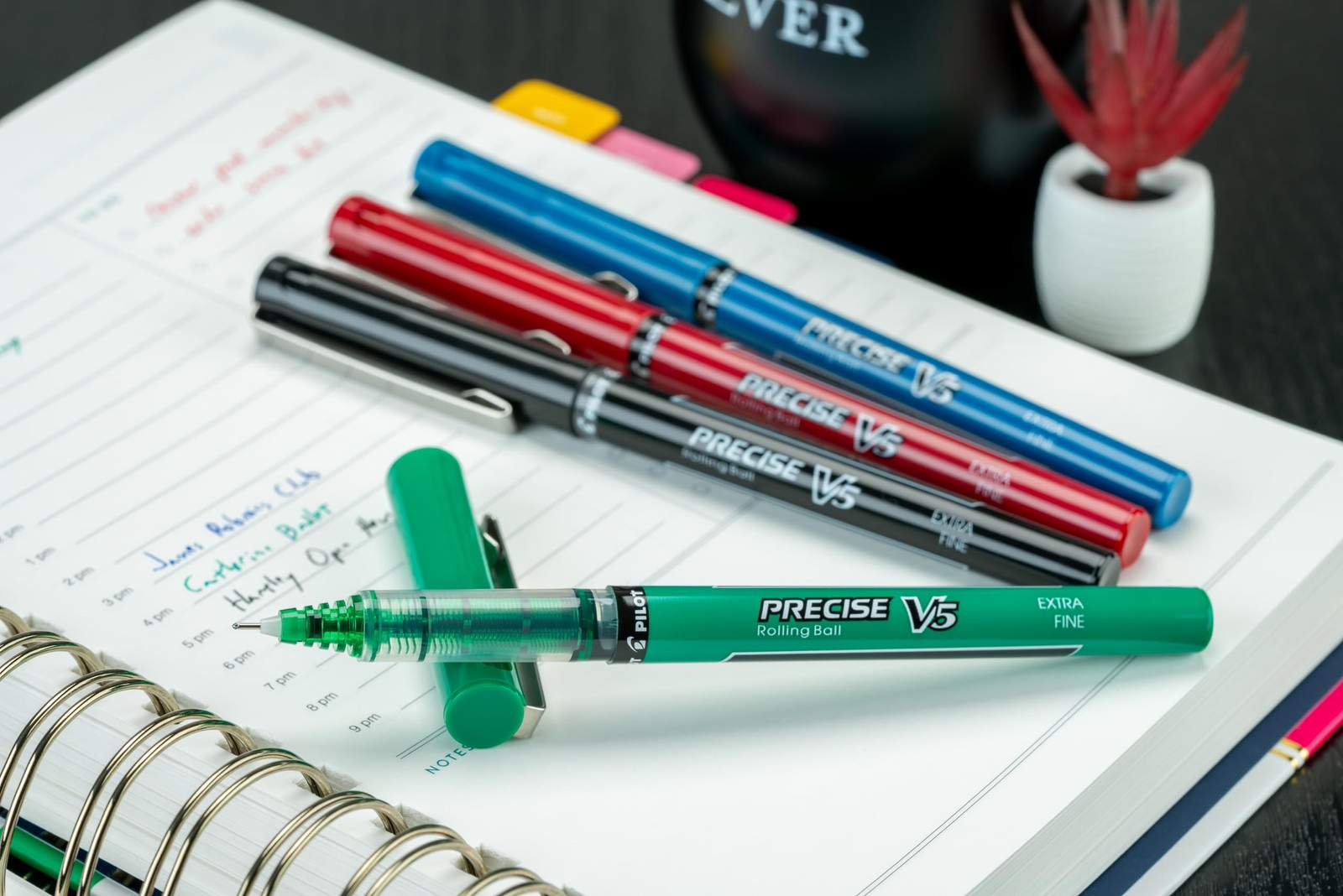 Pilot, Precise V5, Capped Liquid Ink Rolling Ball Pens, Office Product