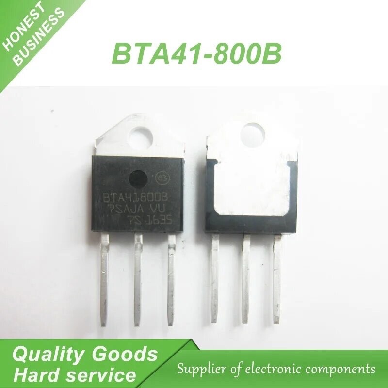 2PCS BT137, BTA12,BTA06,BT137,BTA41,BTB16,BT138 Triacs #B4