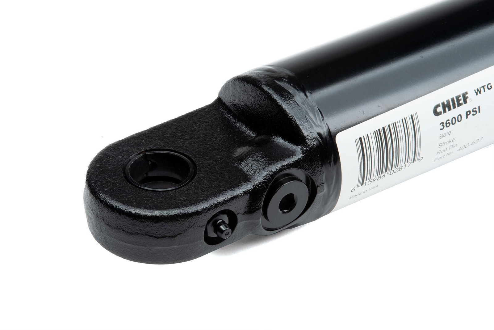 2 Bore x 10 Stroke Welded Hydraulic Cylinder Tang 1.125 Rod 1 Pin Chief