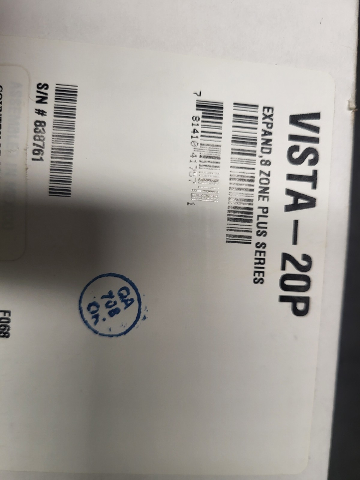 Honeywell Vista-20P Wired Security System