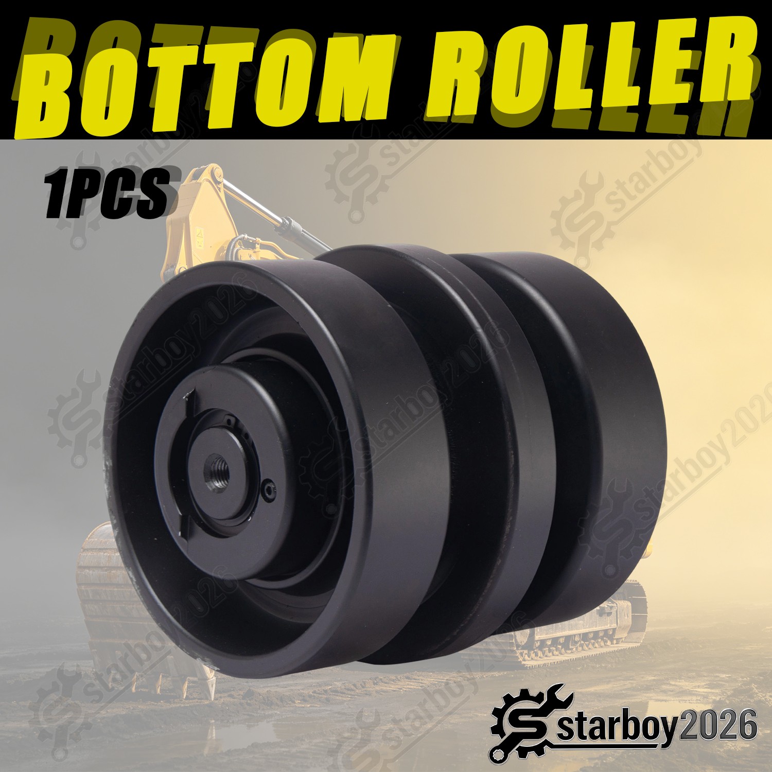 Bottom Roller Track Roller Fit New Holland C185 CTL Undercarriage Heavy Duty