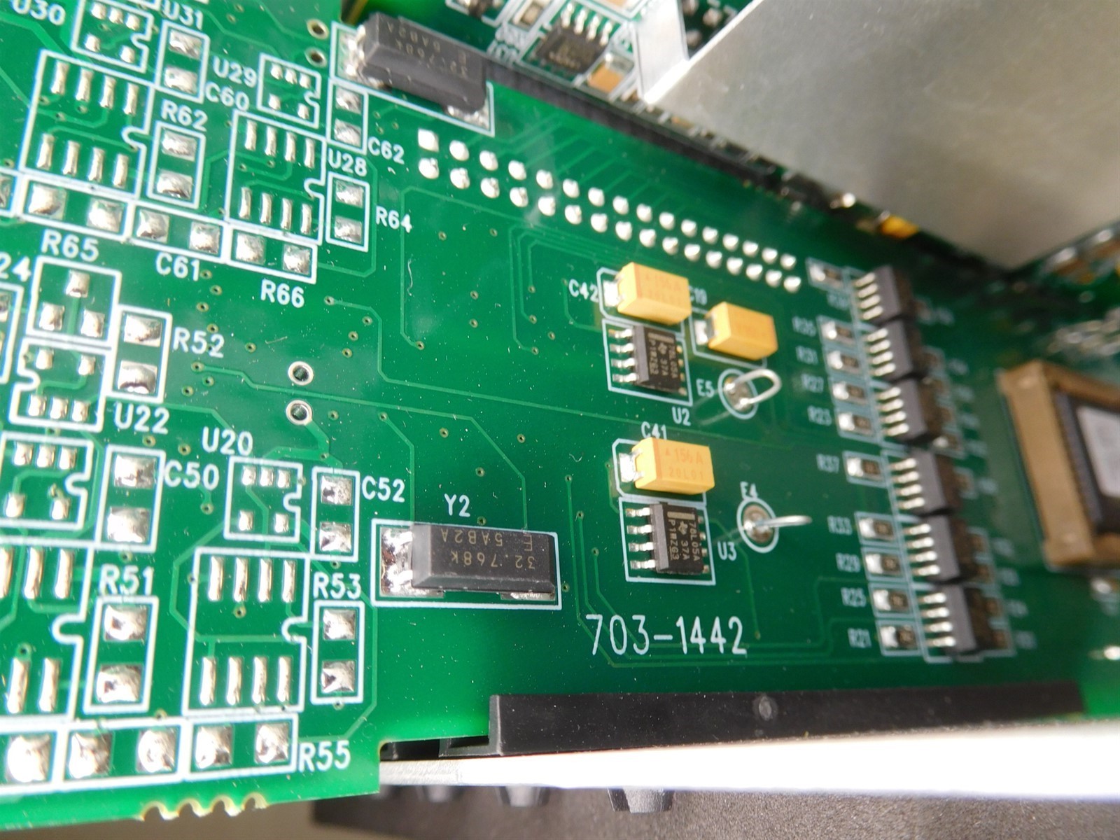 GE Panametrics 703-1603-02 Control Board Assembly + ModBus Modules DF868 (S2)