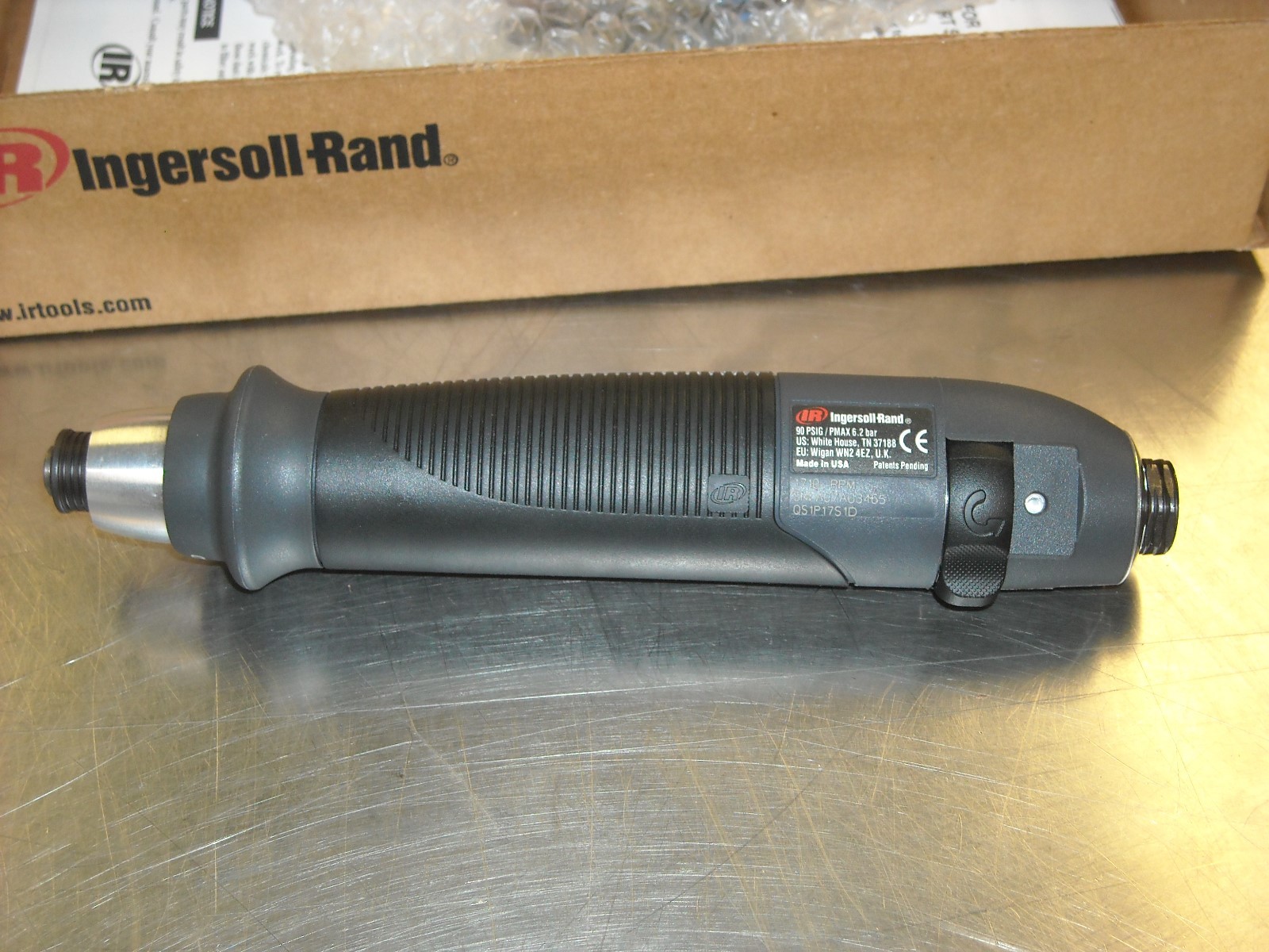 QS1P17S1D, Ingersoll Rand Screwdriver, New In Box, Superseded by QS1P15S1D