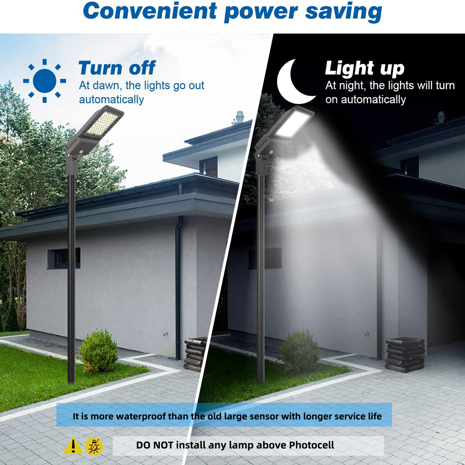 LED Stadium Flood Light Outdoor 600W Equivalent LED Arena Backyard Lights 5500K
