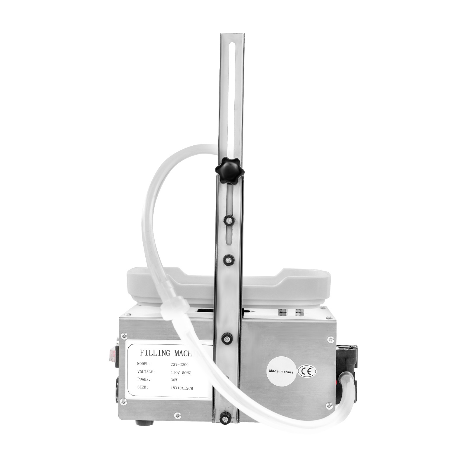 8g-3kg Automatic Weighing Quantitative Liquid Filling Machine 3.2L/0.7Gal/min