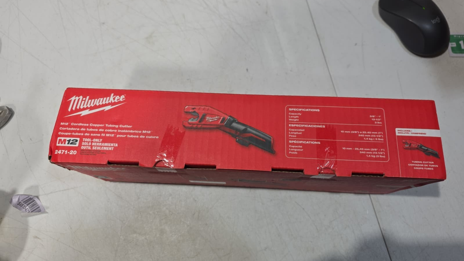 Milwaukee Tool 2471-20 M12 Cordless Copper Tubing Cutter (Tool Only)