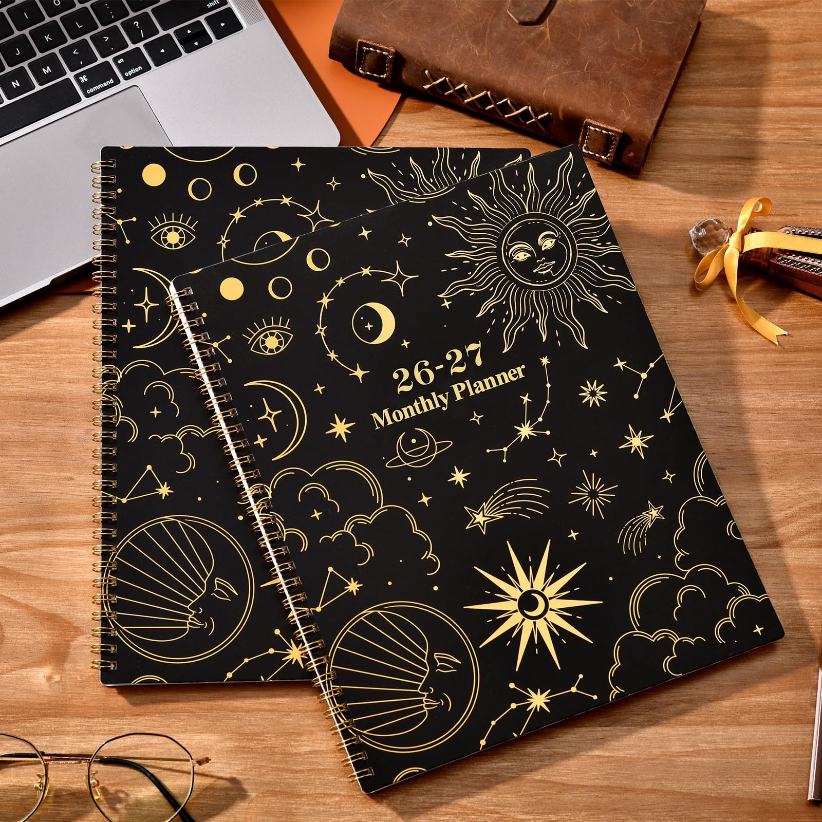 2026-2027 Monthly Planner 2 Years Monthly Calendar, Twin-Wire Spiral Bound