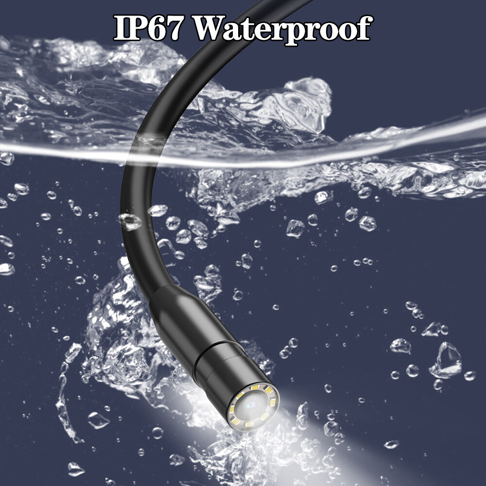 1920*1080P HD Borescope Camera Auto Repair Industrial Pipeline WIFI Probe