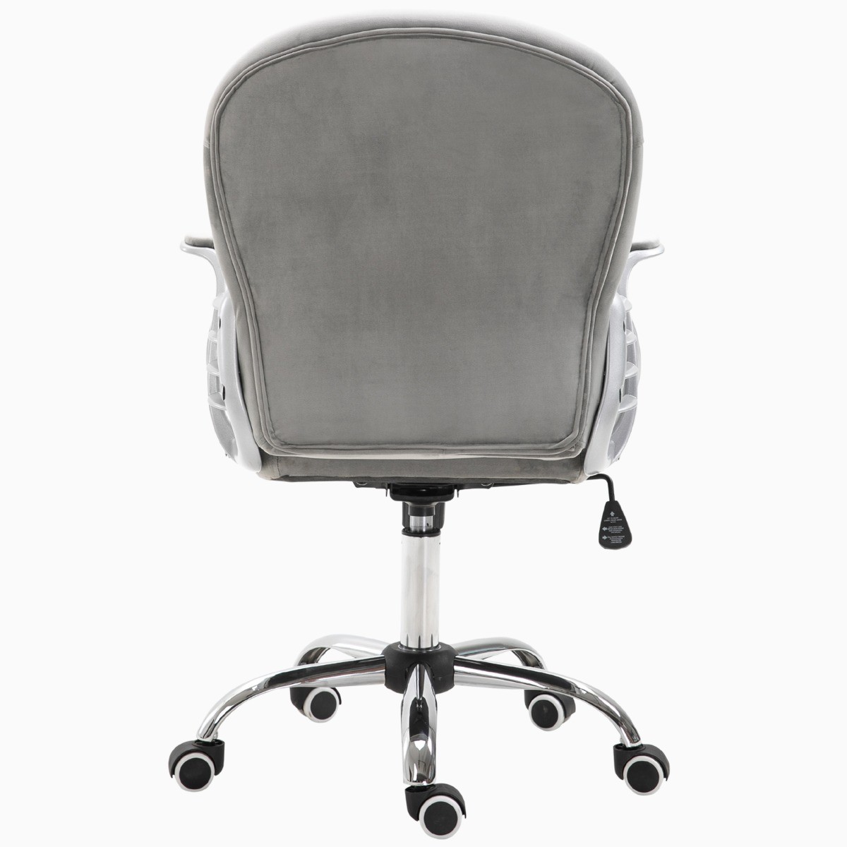 Vanity Mid Back Office Chair Tufted Backrest Swivel Rolling Wheels Task Chair