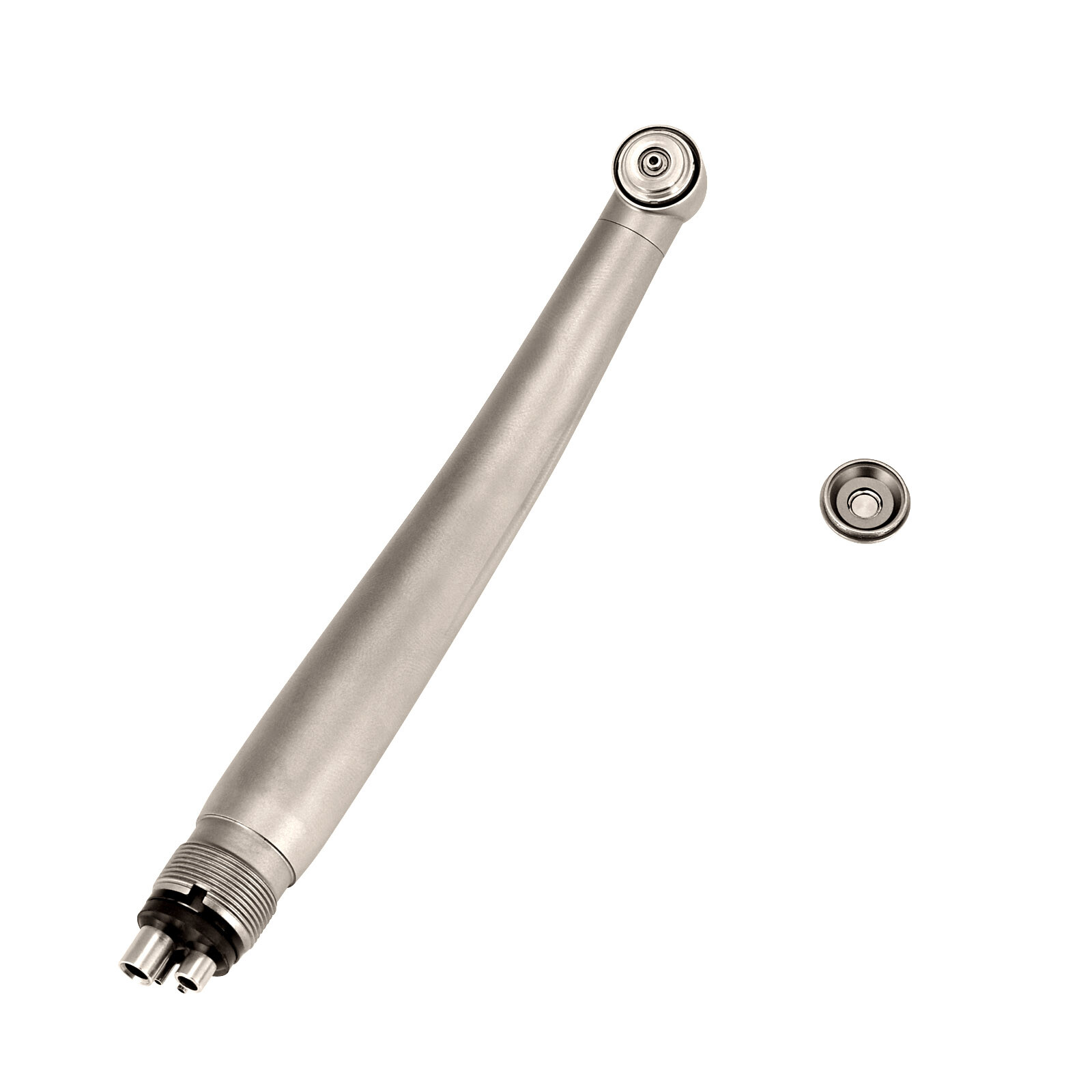Dental High Speed Handpiece Ceramic Rotor Push Button 4Hole Single Way Spray 1PC
