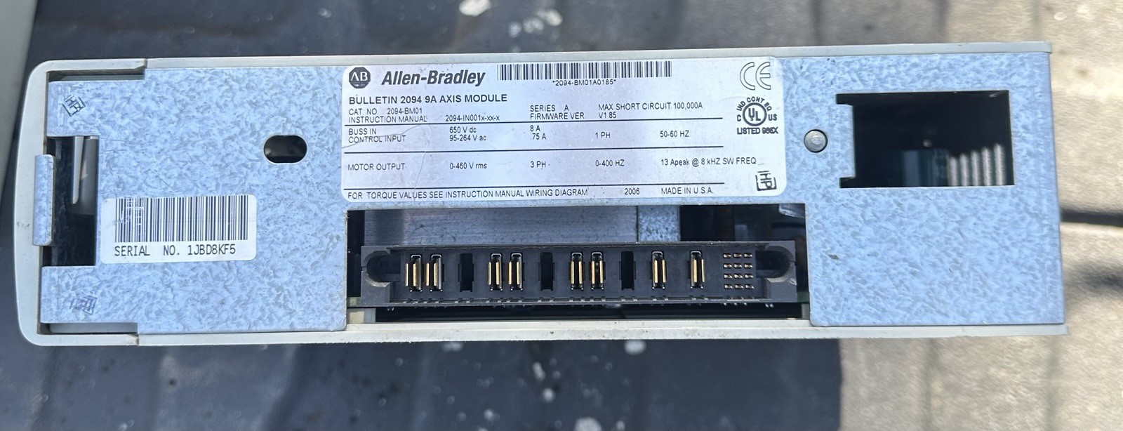 Allen-Bradley Kinetix 6000 Servo Drive 2094-BM01 AC 3-Phase 400/460V 9A