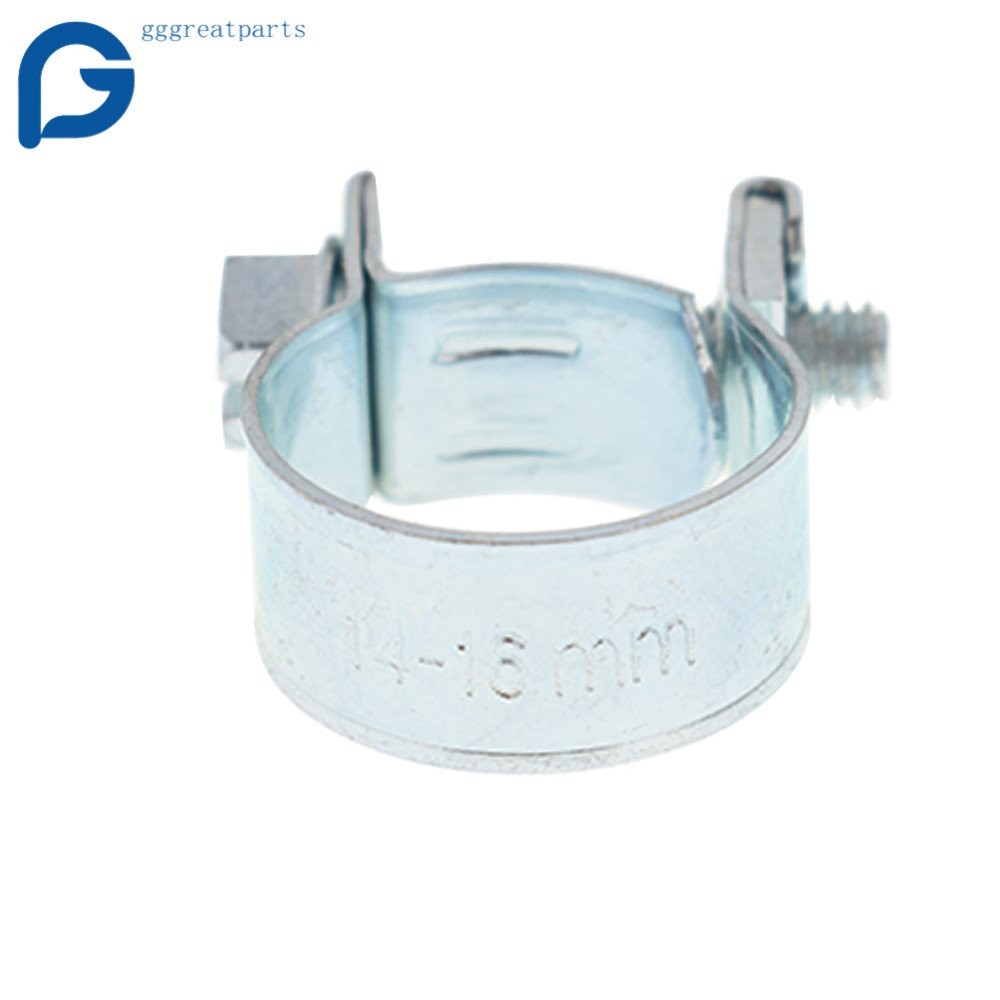 New 10 Pack 3/8″ High Quanlity Fuel Injection Hose Clamp / Auto Fuel Clamps