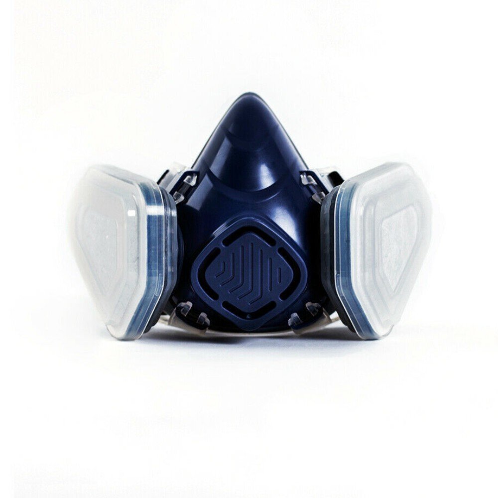 Full/Half Face Gas Mask Respirator Set For Painting Spraying Safety Facepiece US