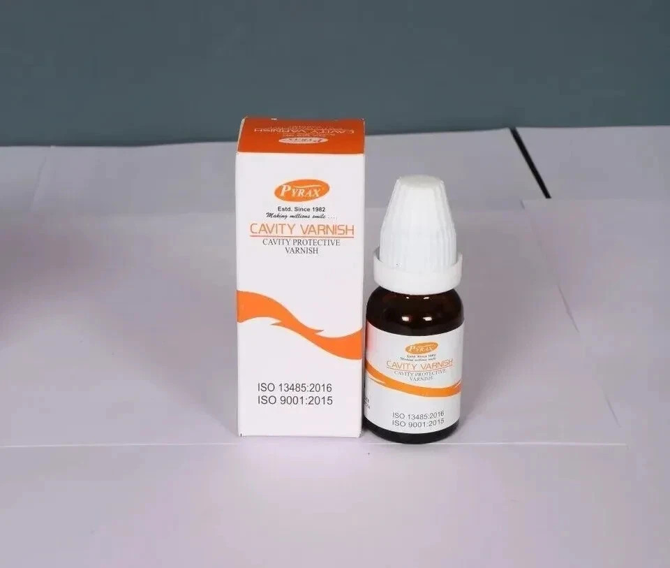 Pyrax Cavity Varnish for Treatment of Teeth Hyperesthesia (Bottle of 15 ml)