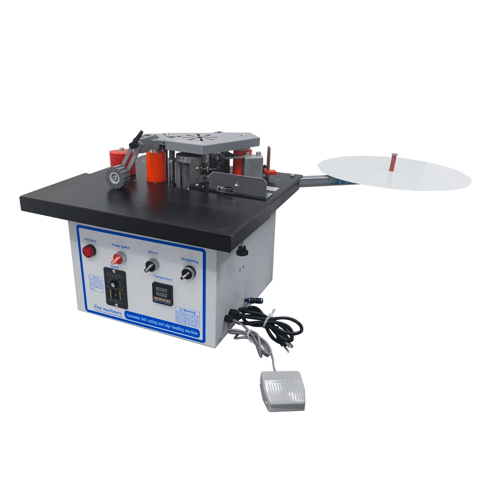 110V Auto Edge Banding Machine for Curved Straight Line 0-6/Min Small Type