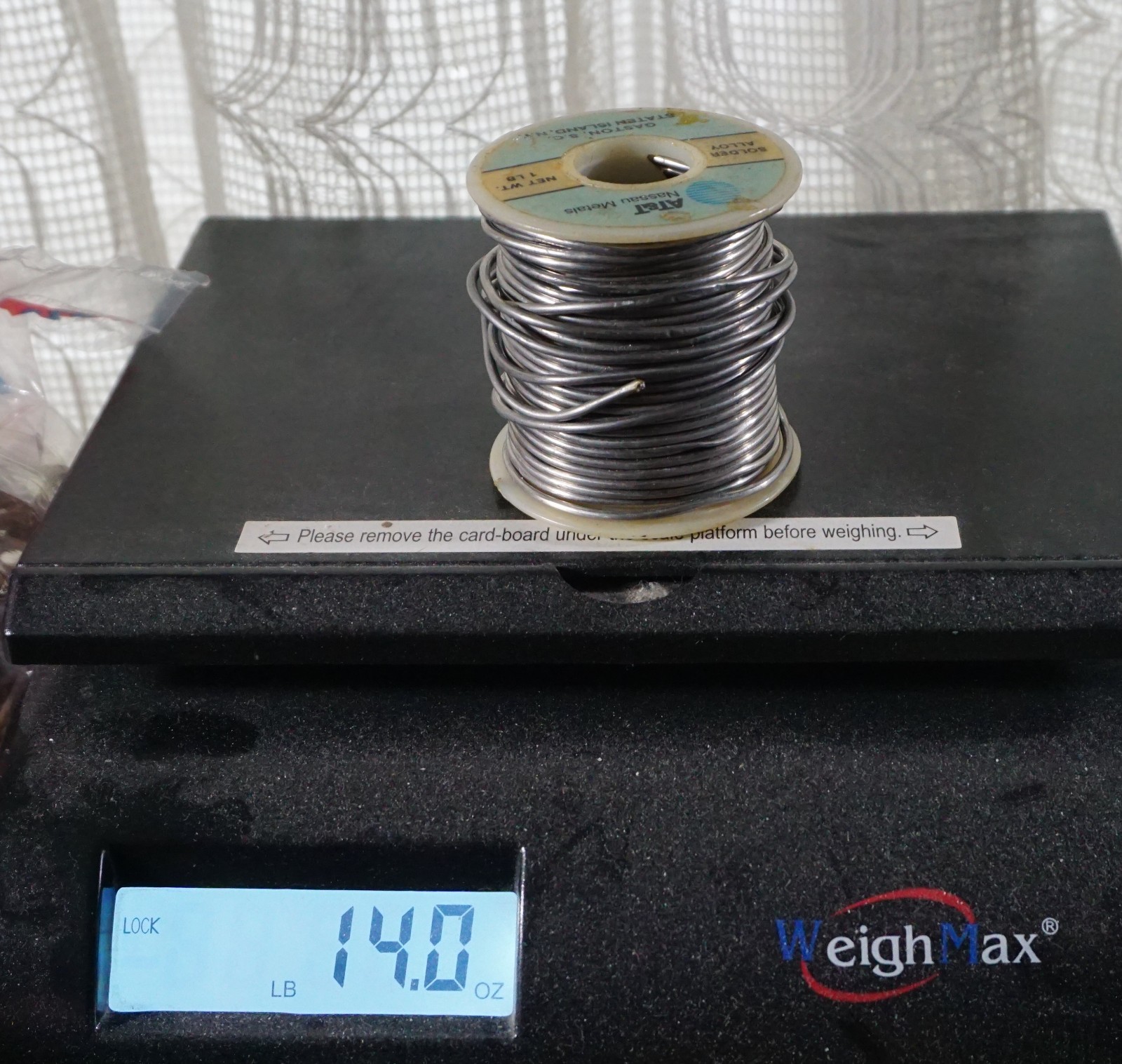 AT&T Nassau White Water ~ AT7076, 0.70, 38/62 Alloy Solder, Code 4533. 14oz.